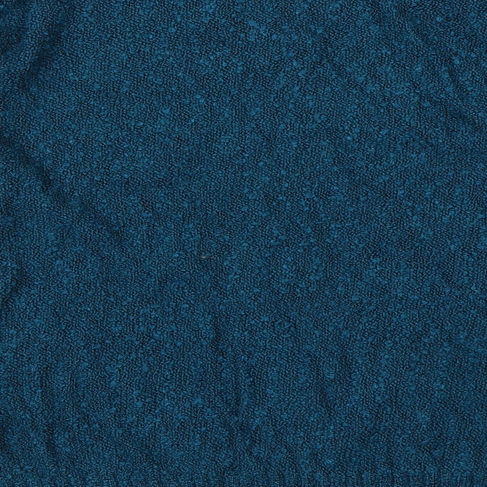 Womens UK Size L Isle Blue Pullover Jumper