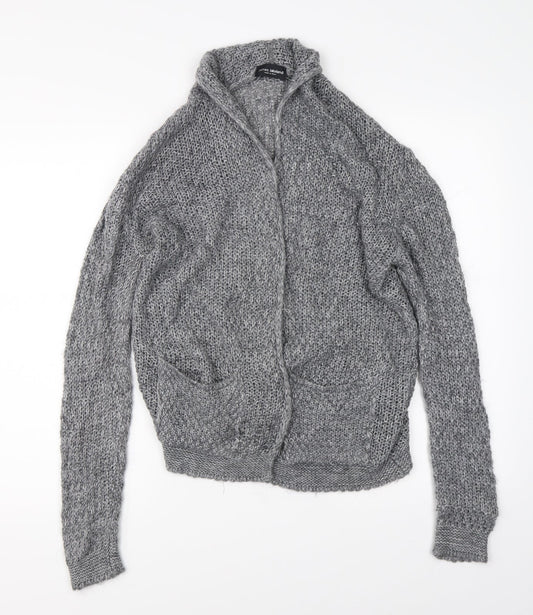 James Lakeland Womens Grey   Cardigan Jumper Size M