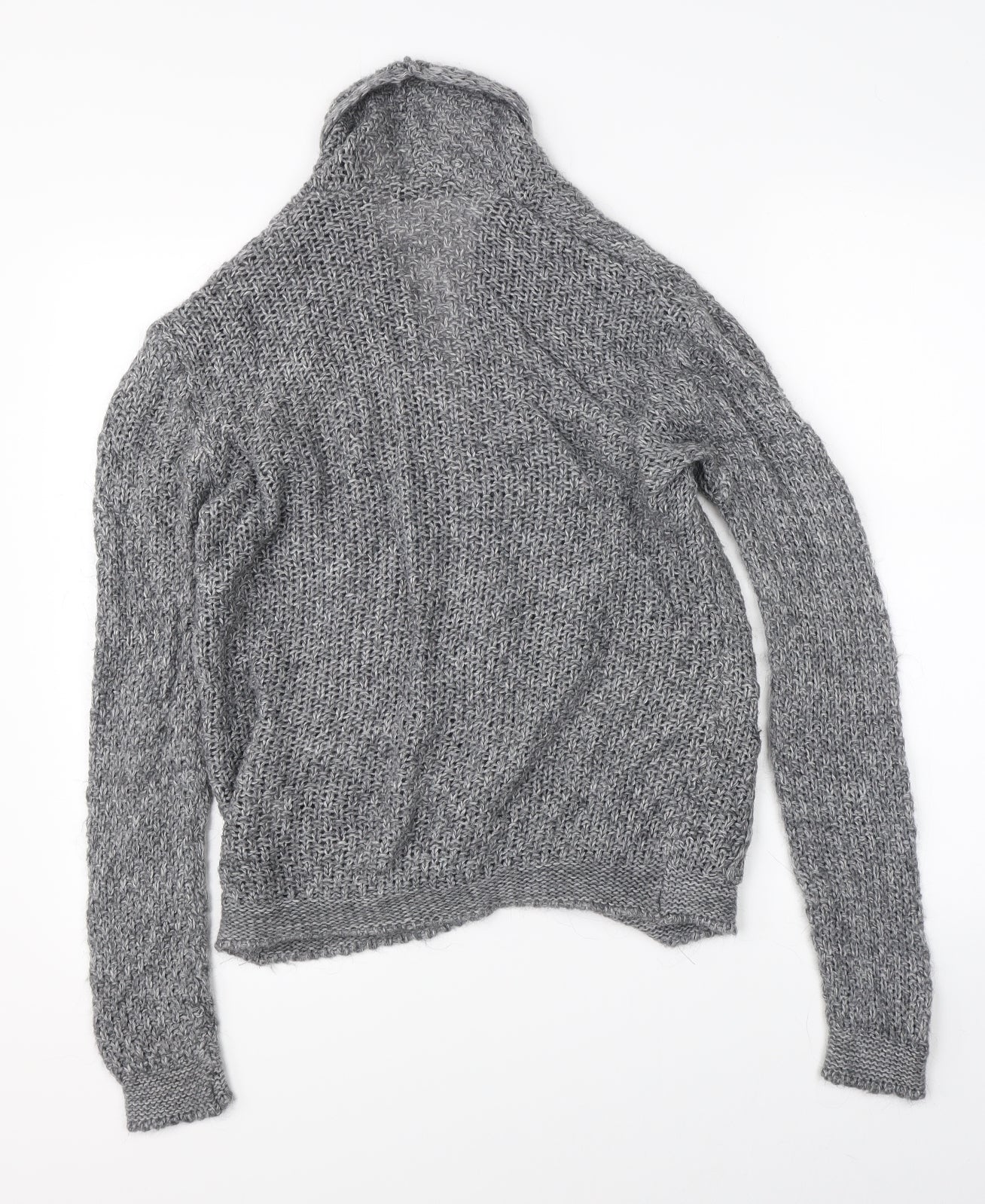 Womens UK Size M James Lakeland Grey Cardigan Jumper