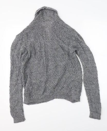 Womens UK Size M James Lakeland Grey Cardigan Jumper