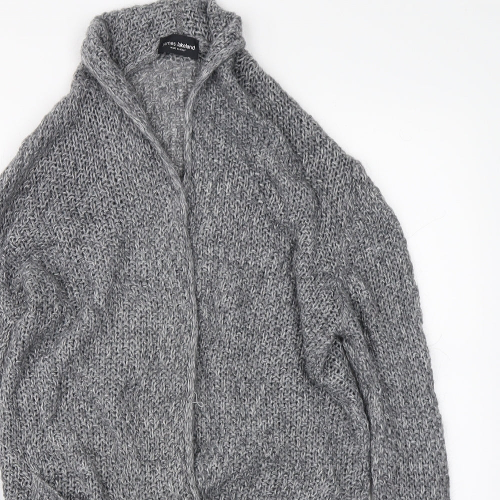 Womens UK Size M James Lakeland Grey Cardigan Jumper