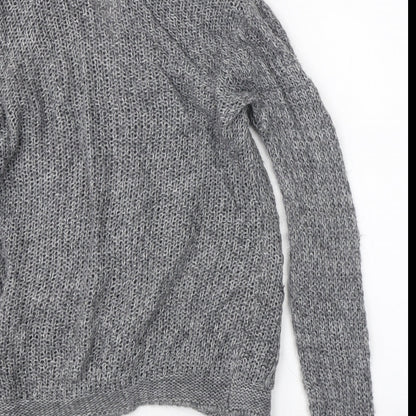 Womens UK Size M James Lakeland Grey Cardigan Jumper