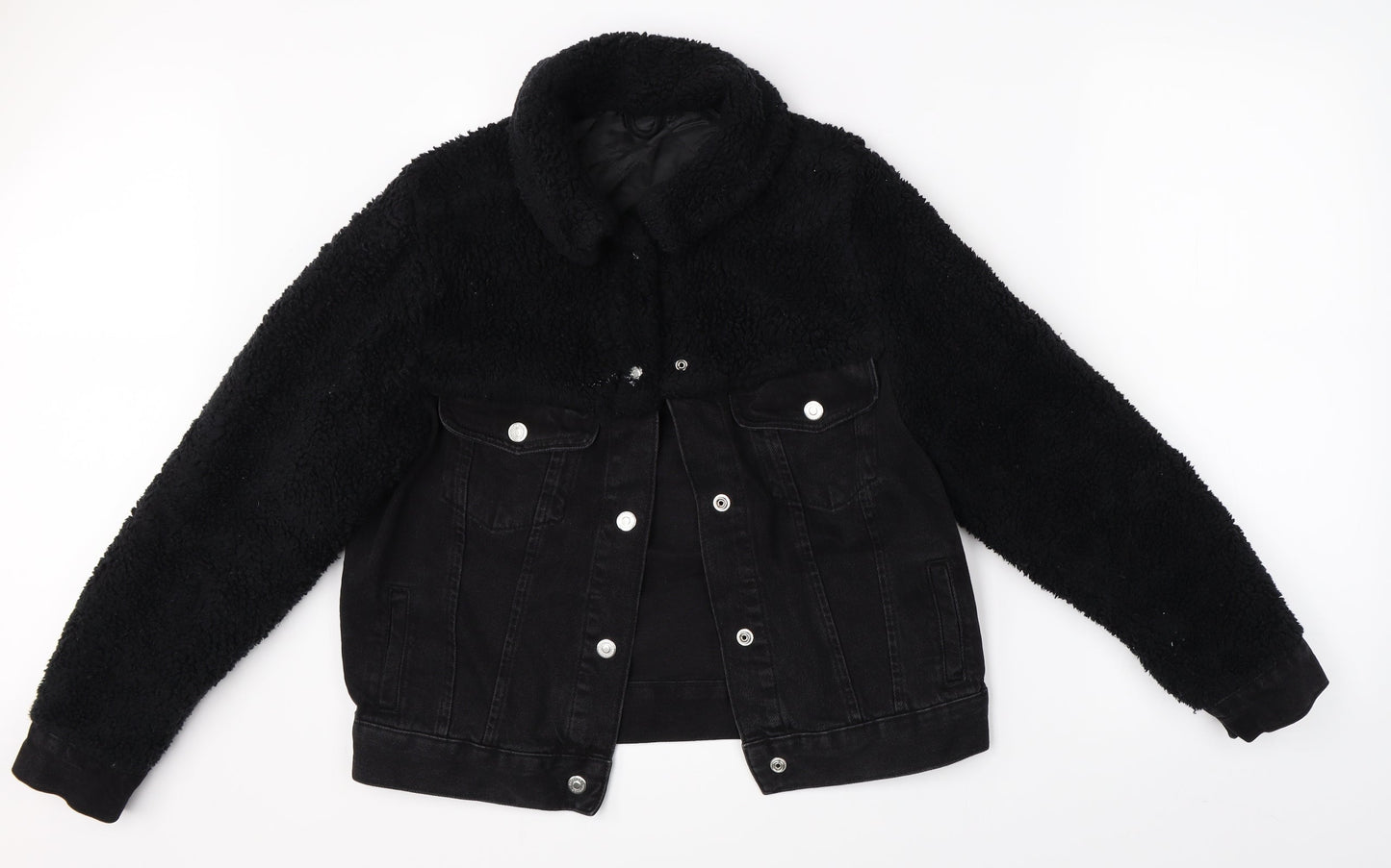 Womens UK Size 8 Topshop Black Jacket