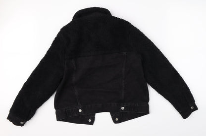 Womens UK Size 8 Topshop Black Jacket