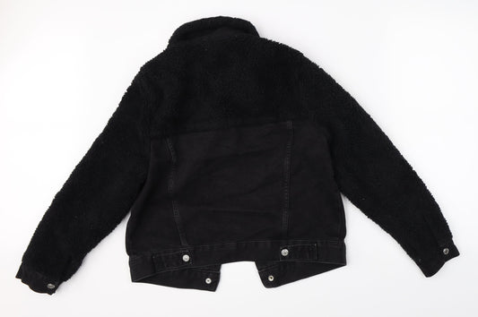 Womens UK Size 8 Topshop Black Jacket