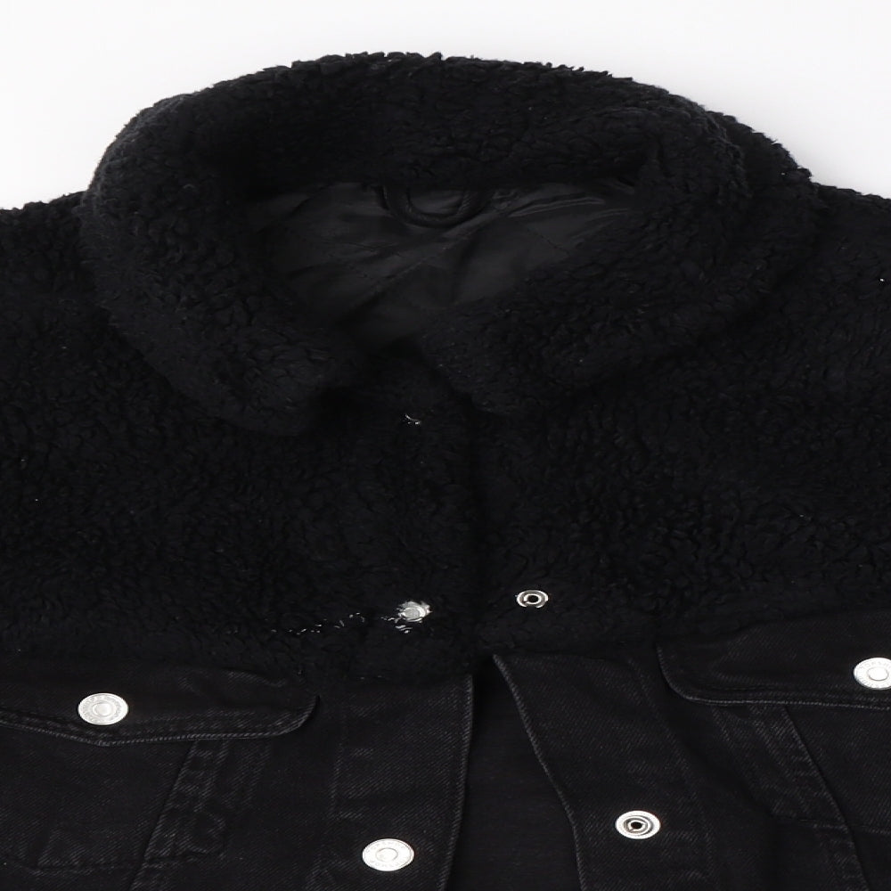 Womens UK Size 8 Topshop Black Jacket