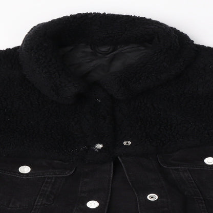 Womens UK Size 8 Topshop Black Jacket