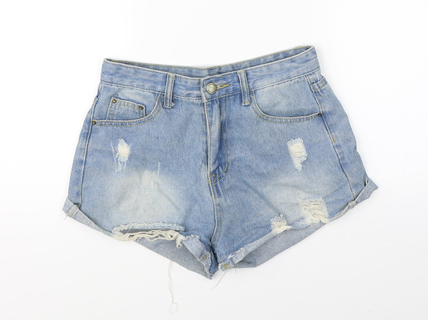 Womens UK Size S Preworn Regular Fit Hot Pants Shorts