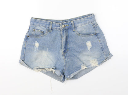 Womens UK Size S Preworn Regular Fit Hot Pants Shorts