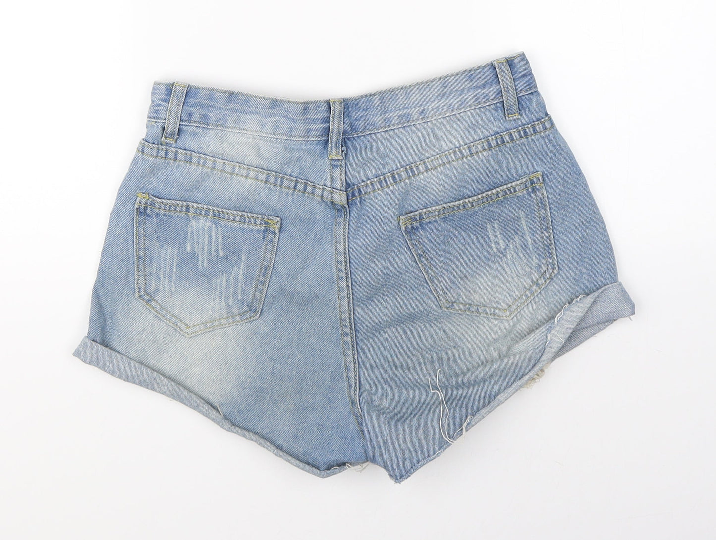 Womens UK Size S Preworn Regular Fit Hot Pants Shorts