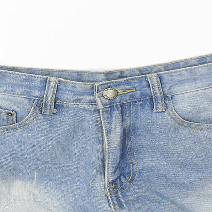 Womens UK Size S Preworn Regular Fit Hot Pants Shorts