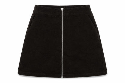 NEXT Womens Green  Corduroy A-Line Skirt Size 6