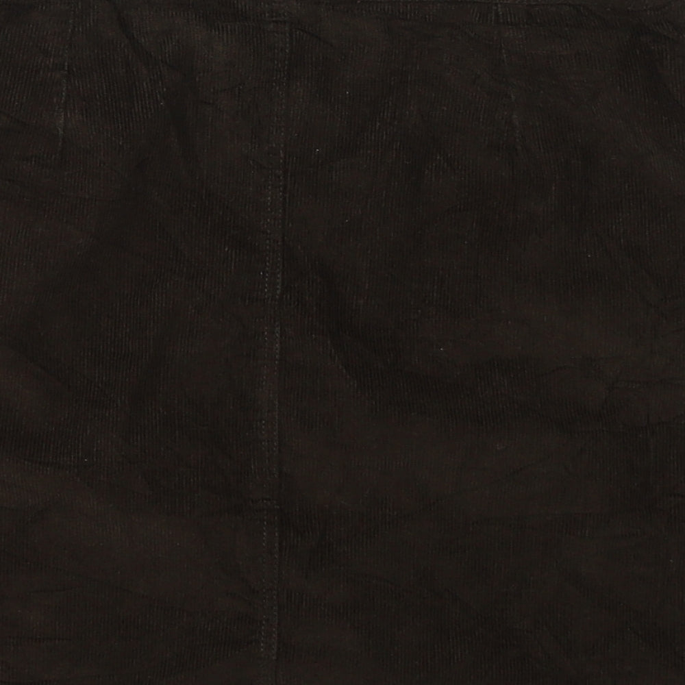 NEXT Womens Green  Corduroy A-Line Skirt Size 6