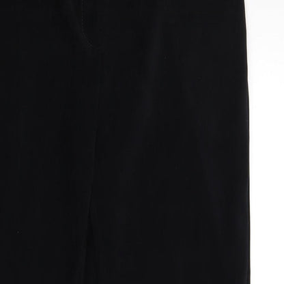 M&S Womens Black   Dress Pants Trousers Size 14 L25 in