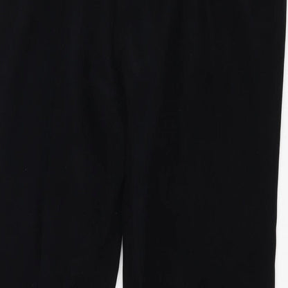 M&S Womens Black   Dress Pants Trousers Size 14 L25 in
