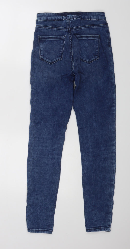 New Look Womens Blue   Skinny Jeans Size 8 L27 in