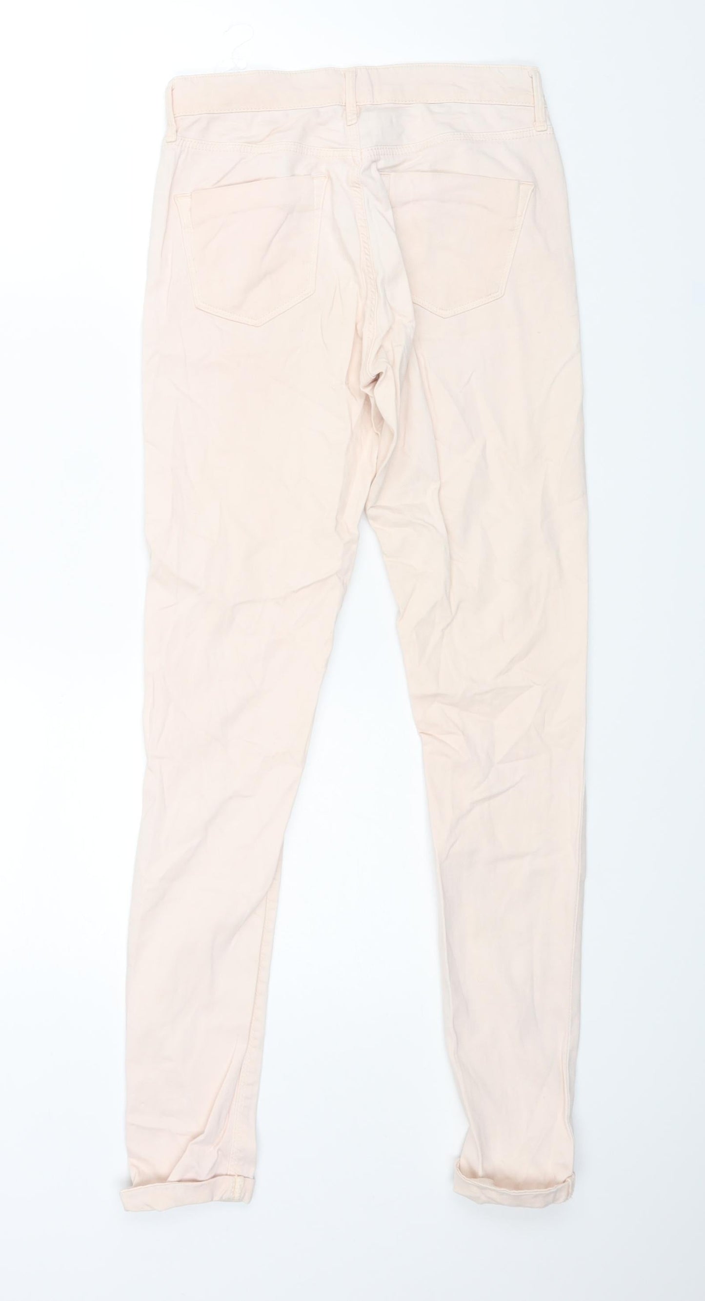 Topshop Womens Pink   Skinny Jeans Size 25 L30 in