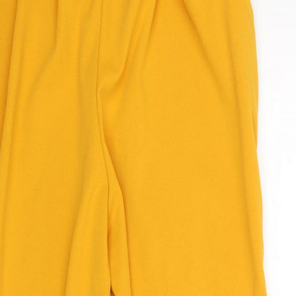 Juliet Womens Yellow   Trousers  Size 10 L25 in