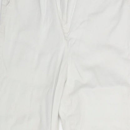 NEXT Womens White   Skinny Jeans Size 8 L26 in