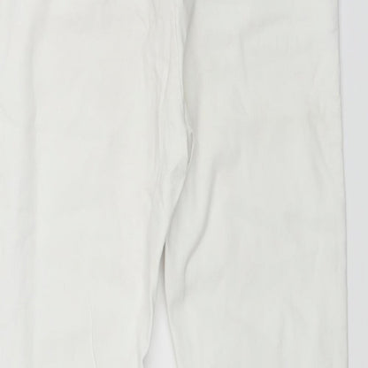 NEXT Womens White   Skinny Jeans Size 8 L26 in