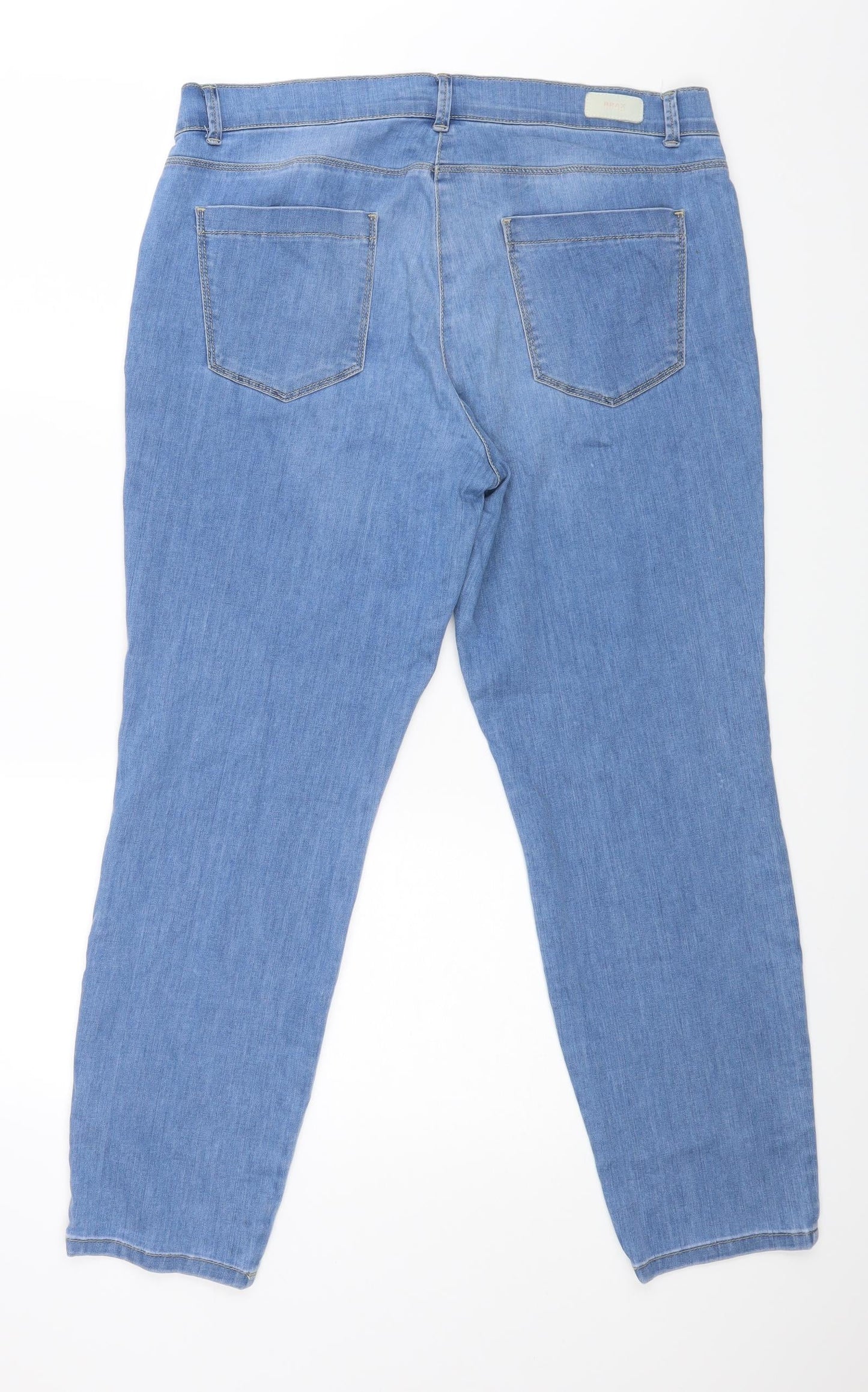 BRAX Womens Blue   Straight Jeans  L26 in