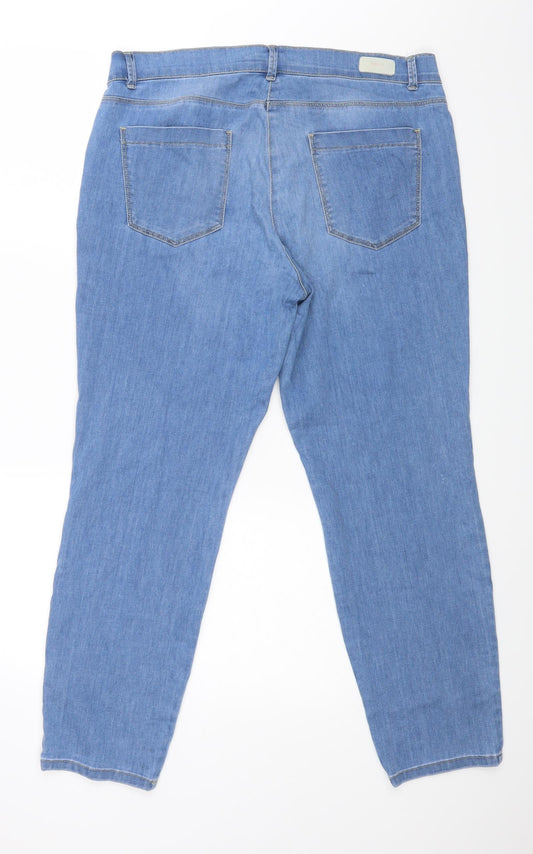 BRAX Womens Blue   Straight Jeans  L26 in