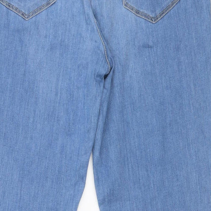 BRAX Womens Blue   Straight Jeans  L26 in