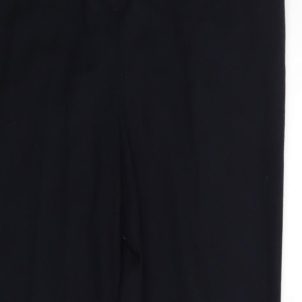Womens UK Size 12 Papaya Regular Fit Dress Pants Blue Trousers