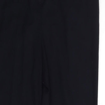 Womens UK Size 12 Papaya Regular Fit Dress Pants Blue Trousers