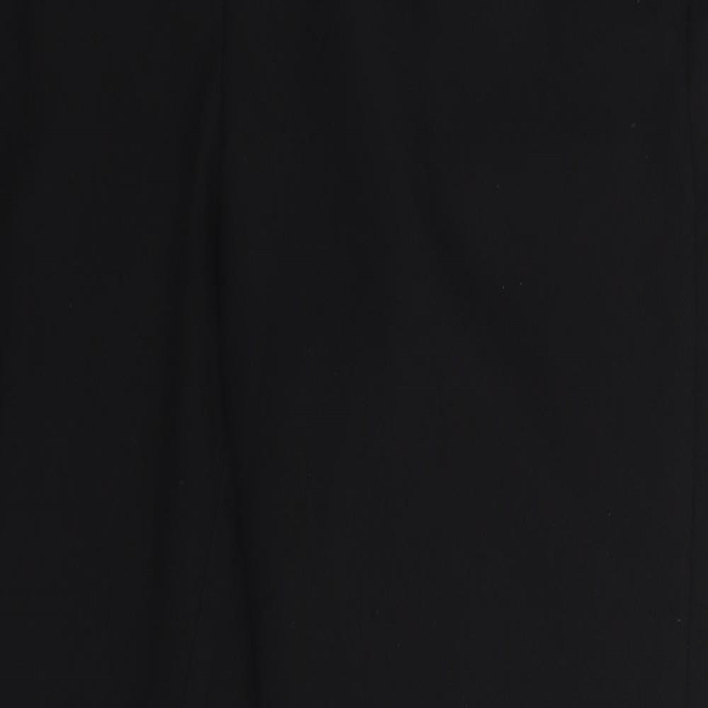 Womens UK Size 12 Atmosphere Regular Fit Dress Pants Black Trousers