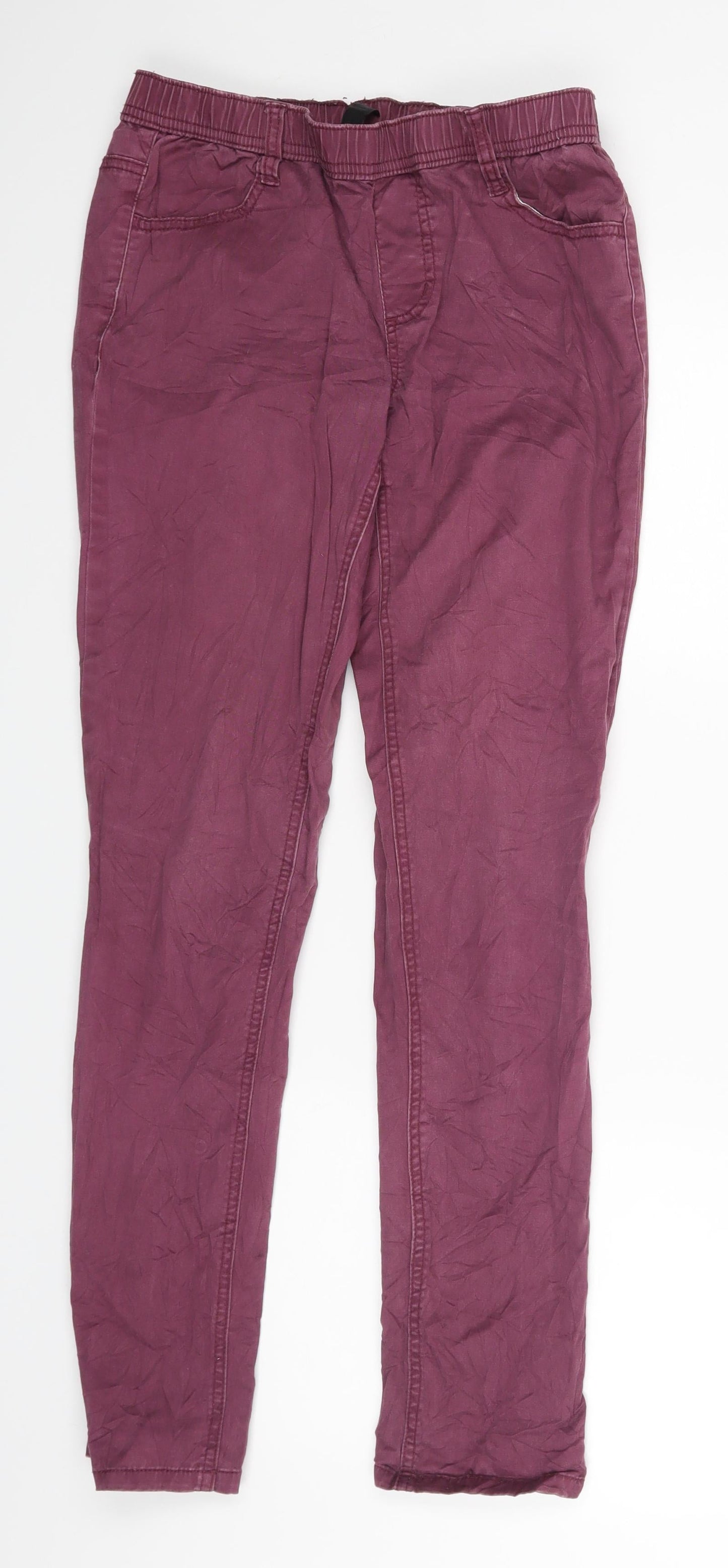 Rainbow Womens Purple   Trousers  Size 10 L26 in