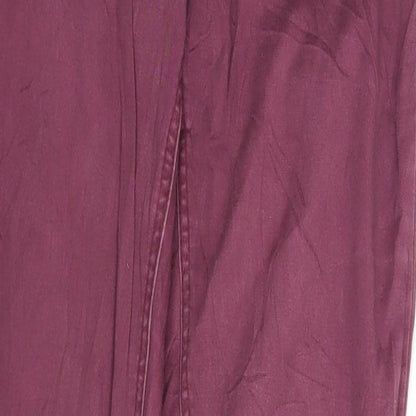 Rainbow Womens Purple   Trousers  Size 10 L26 in