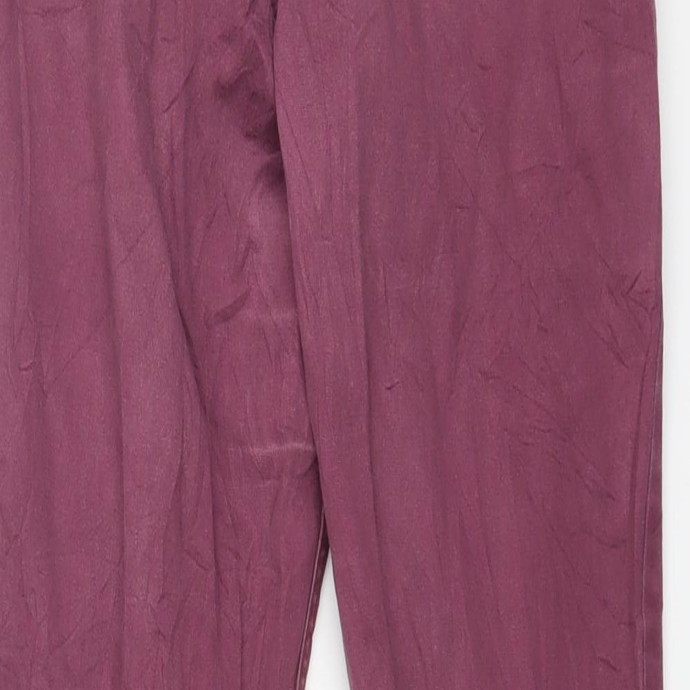 Rainbow Womens Purple   Trousers  Size 10 L26 in