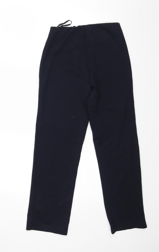 Womens UK Size 10 Principles Regular Fit Dress Pants Blue Trousers