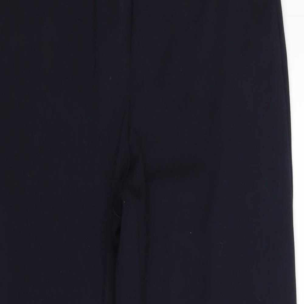 Womens UK Size 10 Principles Regular Fit Dress Pants Blue Trousers