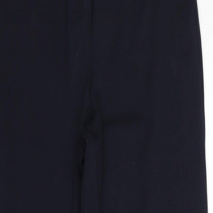 Womens UK Size 10 Principles Regular Fit Dress Pants Blue Trousers