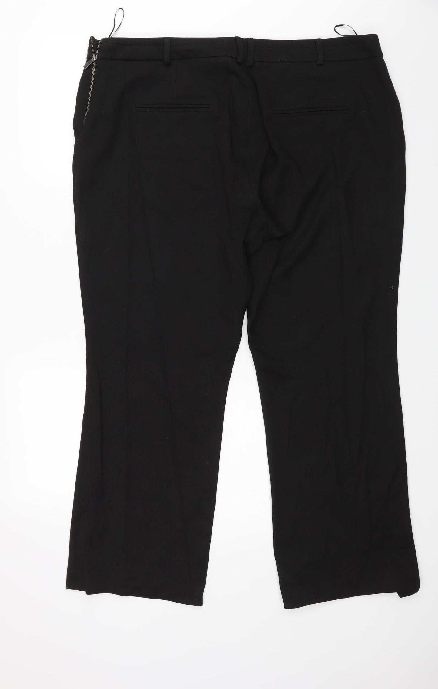 Womens UK Size 20 NEXT Regular Fit Dress Pants Brown Trousers