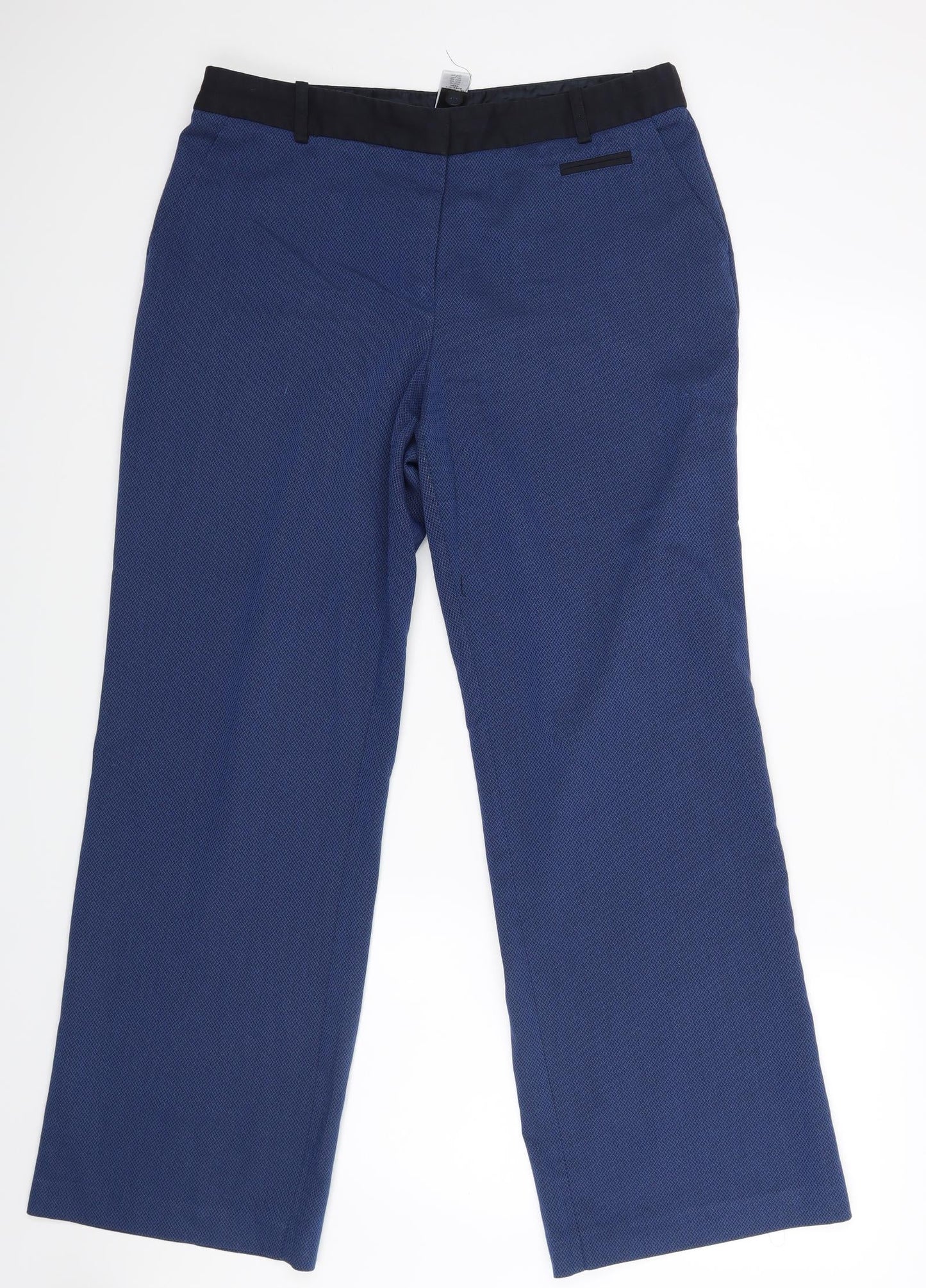 Womens UK Size 14 NEXT Regular Fit  Black Trousers