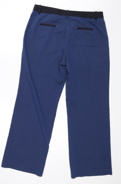 Womens UK Size 14 NEXT Regular Fit  Black Trousers