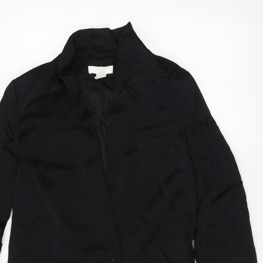Womens UK Size 6 H&M Black Jacket
