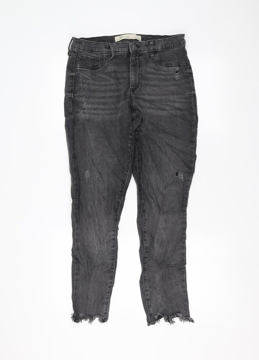 Gap Mens Black   Skinny Jeans Size 30 in L24 in - ripped details