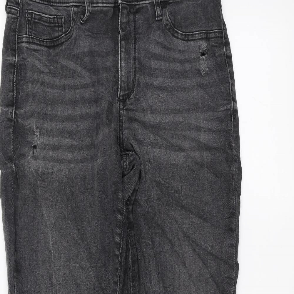 Gap Mens Black   Skinny Jeans Size 30 in L24 in - ripped details