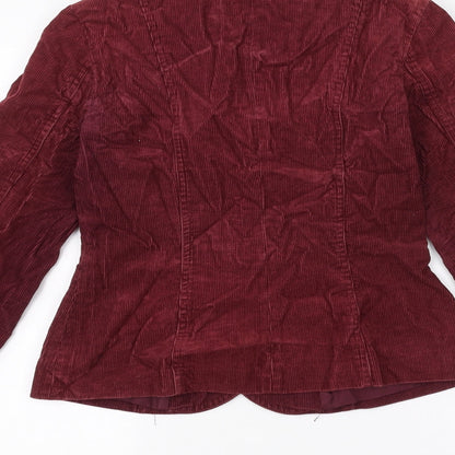 Womens UK Size 6 H&M Red Jacket