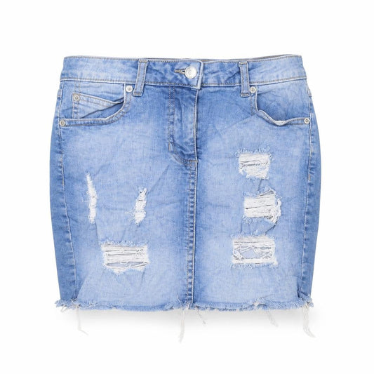 Womens UK Size 10 PARISIAN A-Line Denim Skirt