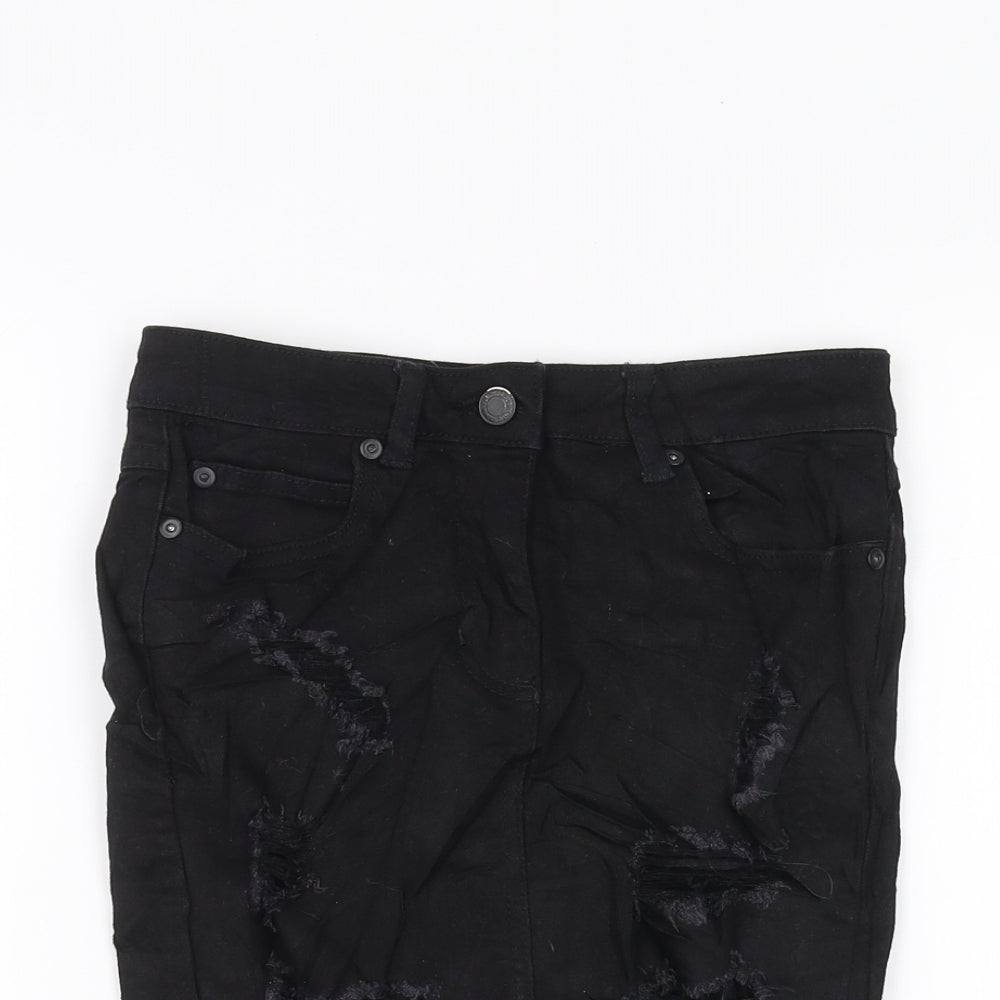 New Look Womens Black   A-Line Skirt Size 6