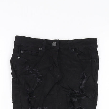 New Look Womens Black   A-Line Skirt Size 6