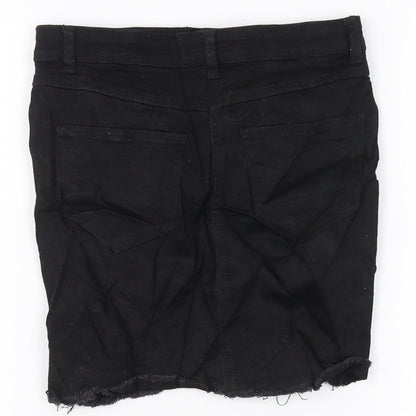 New Look Womens Black   A-Line Skirt Size 6