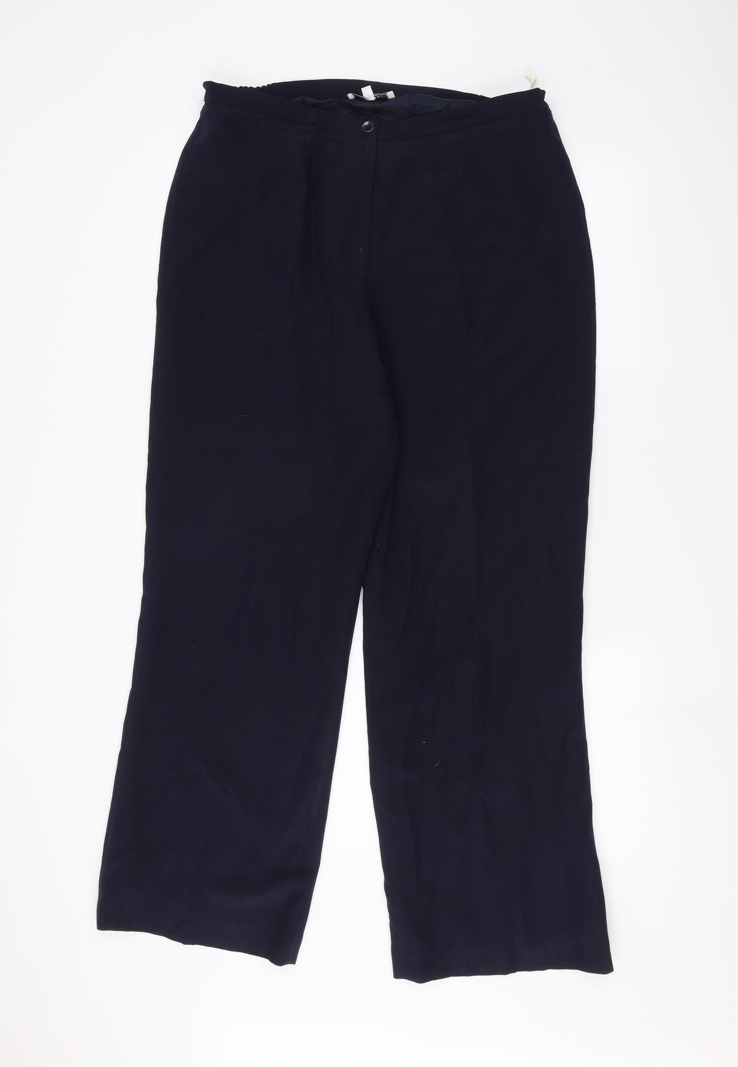 peter martin Womens Blue   Trousers  Size 18 L27 in