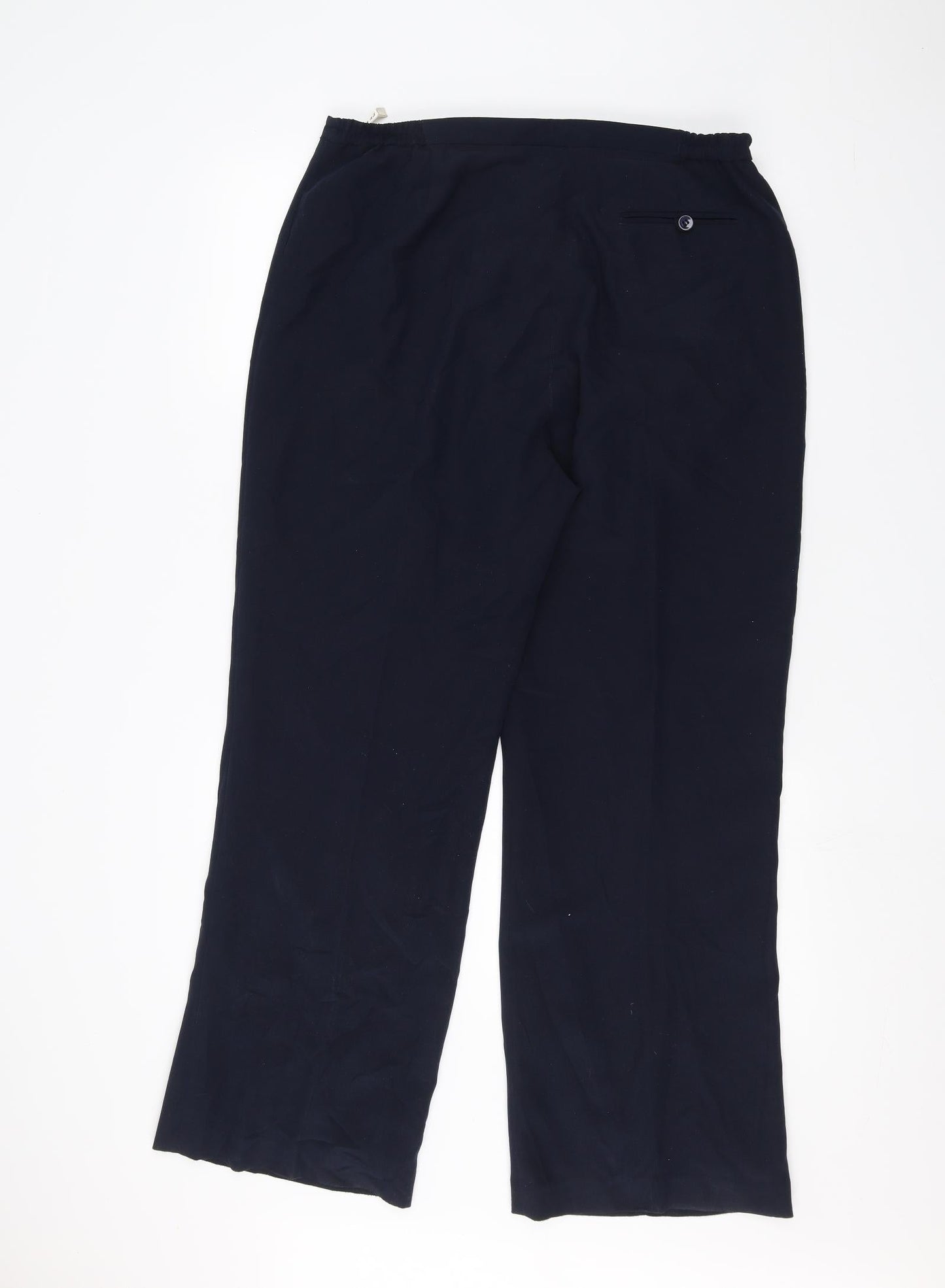 peter martin Womens Blue   Trousers  Size 18 L27 in