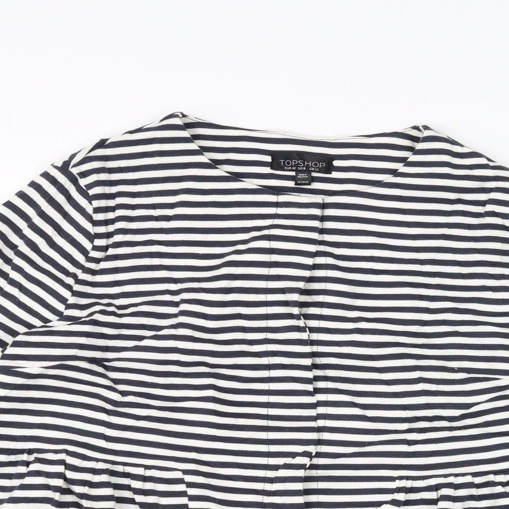 Womens UK Size 12 Topshop White Pullover Jumper